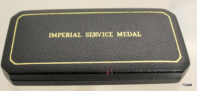 A Queen Elizabeth II Imperial Service Medal named to Alfred John Bricknell in its original case - Image 5 of 7
