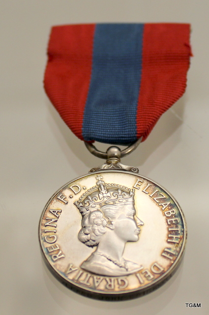 A Queen Elizabeth II Imperial Service Medal named to Alfred John Bricknell in its original case - Image 3 of 7