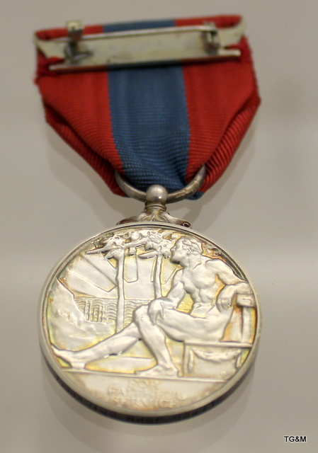 A Queen Elizabeth II Imperial Service Medal named to Alfred John Bricknell in its original case - Image 4 of 7