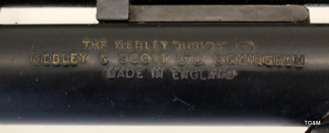 The Webley Junior .177 lever action pistol - Image 3 of 3