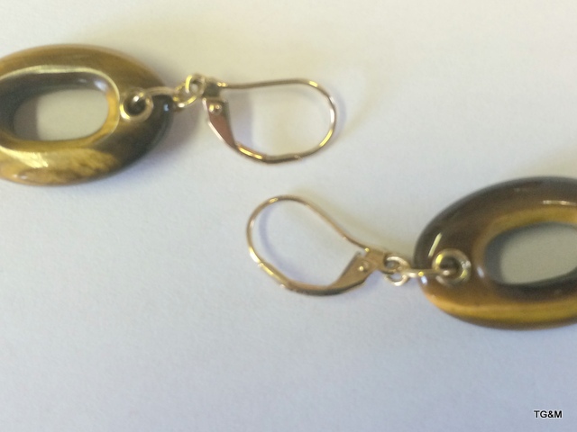 9Ct Gold Hallmarked Earrings - Image 2 of 2