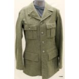 A WW2 1942 dated Swedish Army jacket & trousers