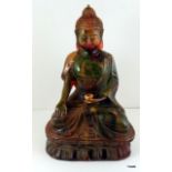 A Chinese seated Buddha statue