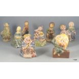 11 Wade Whimsy nursery rhyme figures