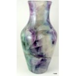 A Blue John style vase