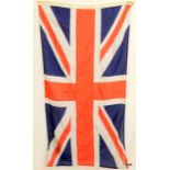 A large Union Jack flag 3ft x 6ft approximately