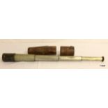 Ross of London 4 tier telescope in original 2 piece case named H.R. Green Kings Royal Rifles