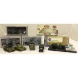 5 x Corgi etc Military vehicles boxed