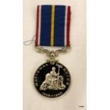 A Royal Air Force National Service Medal named to 5012974 LAC Beale EJN 1957-1959 RAF