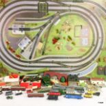 A Hornby 00 Layout Locomotive and other items