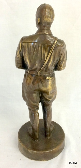 A bronze Hitler statue - Image 7 of 7