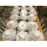 A Royal Worcester hop design dinner service, 12 place settings Mathon (new)