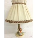 A Hummel (Goebel) 1960-1972 'Good Friends' table lamp Hum 228 trademark 3