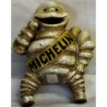 A figure of a Michelin man