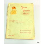 1903 Indian postal guide, complete to include stamps