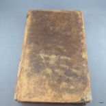 Leather bound book of Prayers for the New Year According to customs of German & Polish Jews