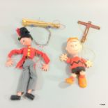 A pair of Pelham string puppets