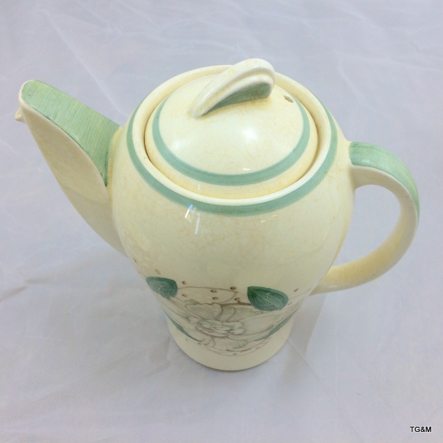 A Suzie Cooper Burslem 4 place tea set - Image 6 of 9