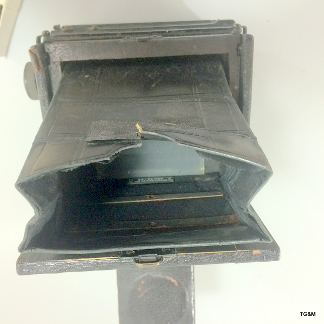 A plate camera with plates with Zeiss Triotar lens - Image 4 of 9