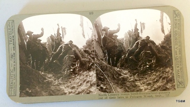 16 WW1 Stereo Viewer Slides with a viewer - Image 6 of 7