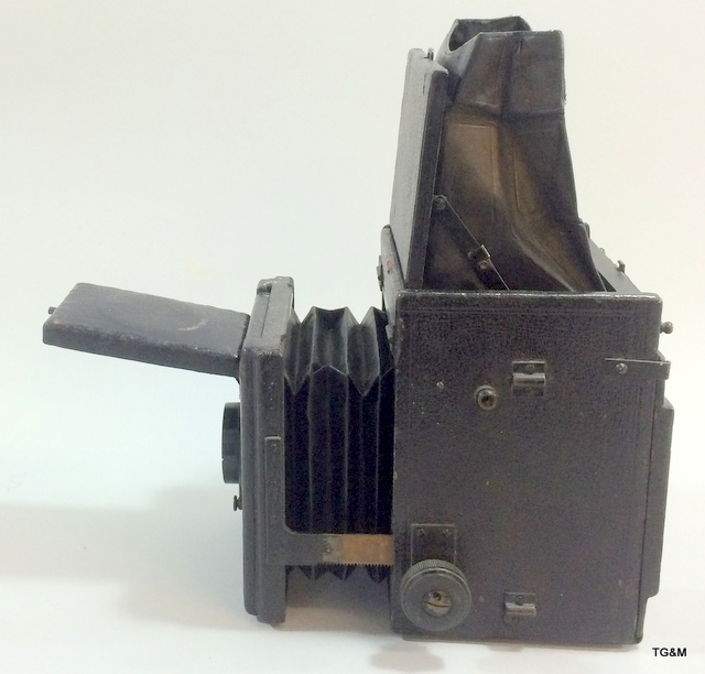 A plate camera with plates with Zeiss Triotar lens - Image 3 of 9