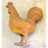 Cast iron rusty hen