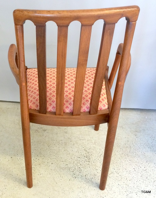 Pair of mahogany carver chairs - Image 5 of 6