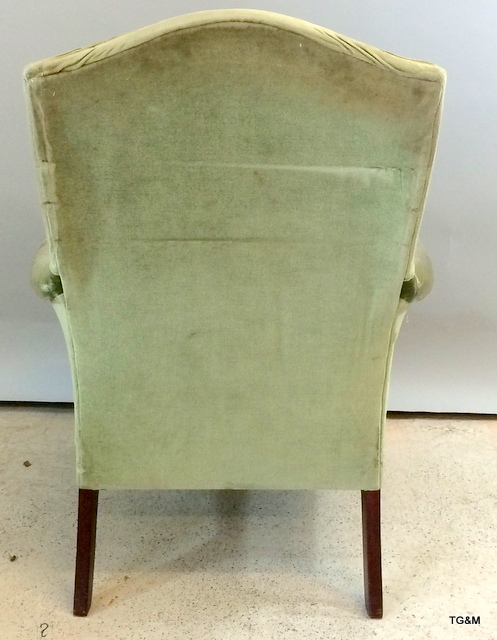A Parker knoll high backed armchair needs recovering - Image 6 of 6