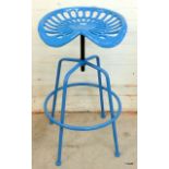 Tractor seat stool