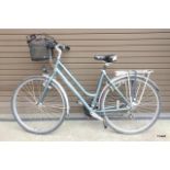 Ladies Giant expansion LX push bike with gears and lights baskets and rack