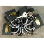 10 x 50mm iron padlocks