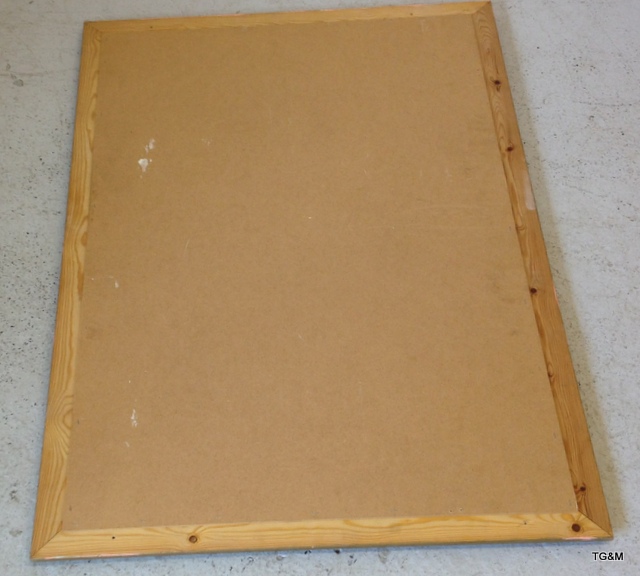 A gilt frame mirror h104 x w74 - Image 3 of 3