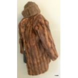 W Creamer & Co, Liverpool. Mink Coat ( damaged) and a fur hat