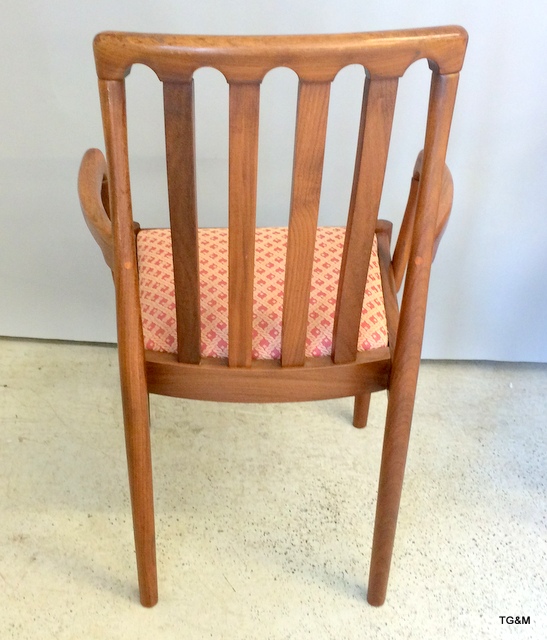 Pair of mahogany carver chairs - Image 4 of 6