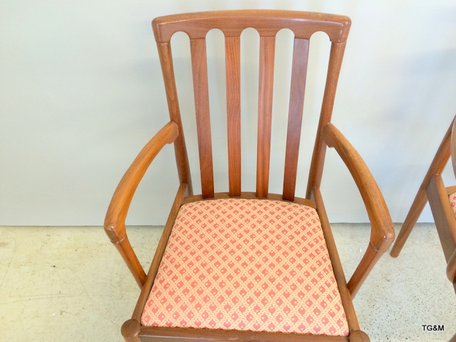 Pair of mahogany carver chairs - Image 2 of 6