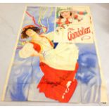 2 vintage advertising posters The Gondoliers and another