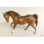 A Beswick Gloss Finish Horse