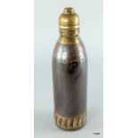 An inert Boer War bomb shell, stamped to the side 12/1/1900 with the War Department arrow complete