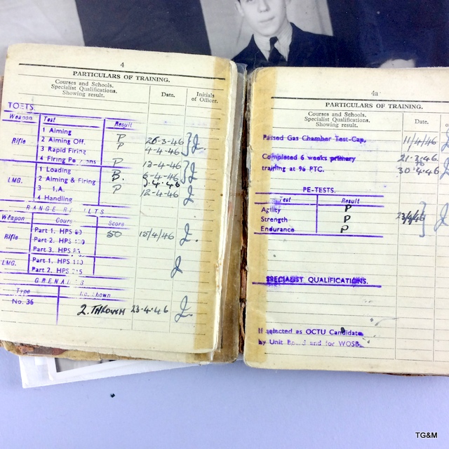 A large amount of military documents, photographs and paperwork belonging to Signalman RS Gunston of - Image 7 of 10