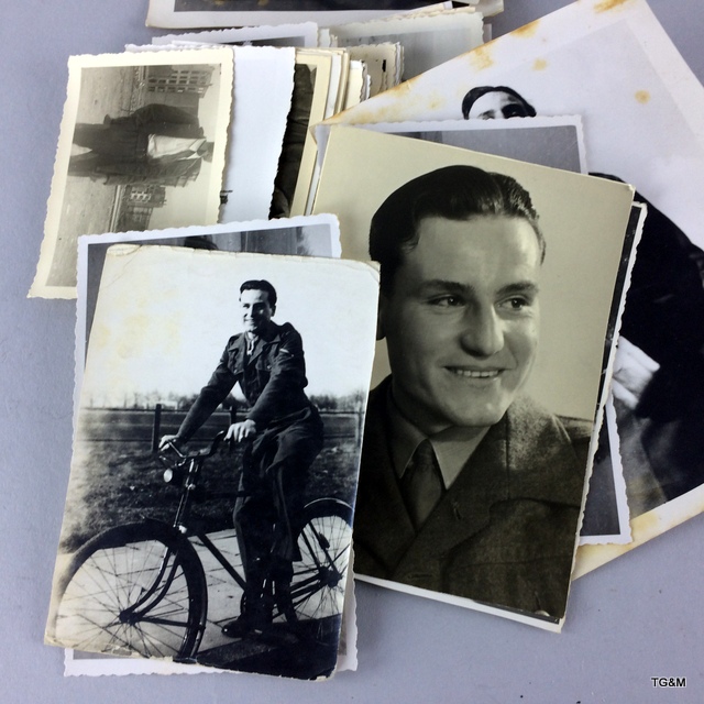 A large amount of military documents, photographs and paperwork belonging to Signalman RS Gunston of - Image 9 of 10