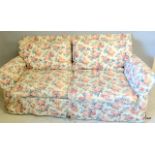 Duck down 2 seater settee 60x180x80cm