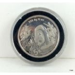 1/2 oz Chinese solid silver coin proof depicting a panda