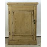 Stripped pine four shelf cupboard 90x 65 x 38