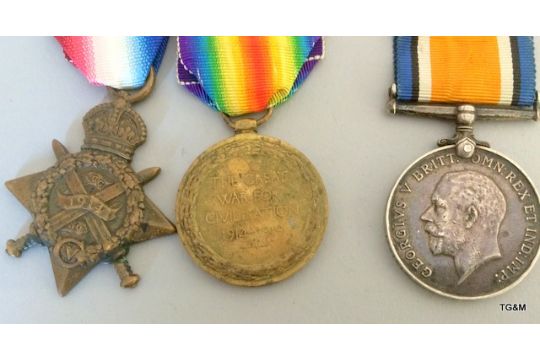 A WW1 Memorial Plaque named to William John Price and an associated WW1 medal trio named to T31918 - Image 2 of 6