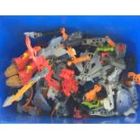 Collection of Lego robots/transformers all and parts