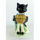 Geobals model KT 252 cat playing an accordion 9cm high