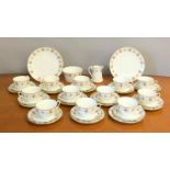 Thomas Forester Staffordshire tea service 1891-1954 Phoenix Nita (12 pieces)