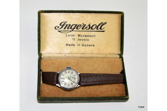 A ladies wristwatch which has VOTE FOR WOMEN on the dial instead of numerals (not working) - Image 2 of 4