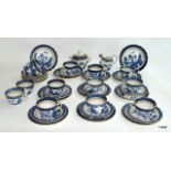 Booths Old Willow Tea Set A8025