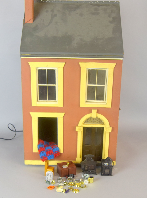 Dolls House Complete with fixtures